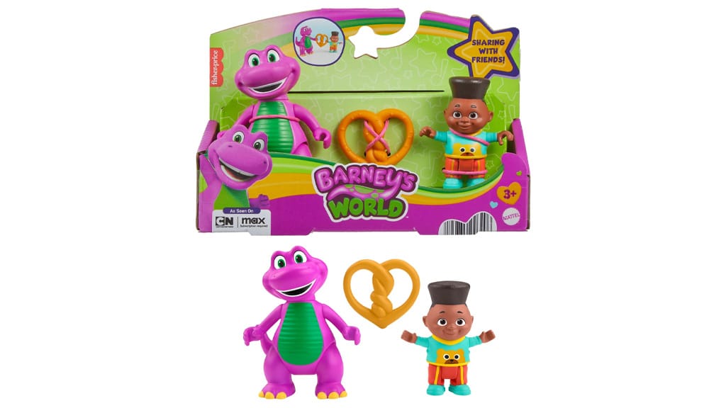 Miluj a uč se s novou kolekcí Fisher-Price Barney svět