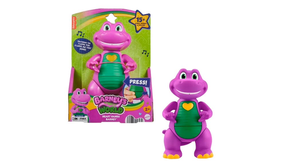 Miluj a uč se s novou kolekcí Fisher-Price Barney svět