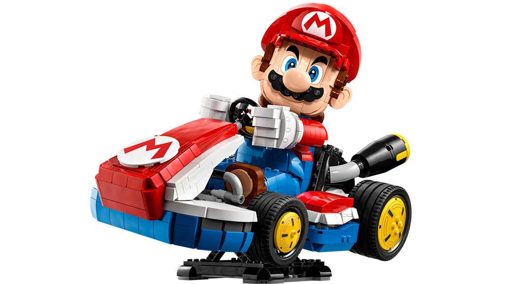 Rodiny si mohou postavit Maria a jeho gokart s touto novou sadou LEGO.