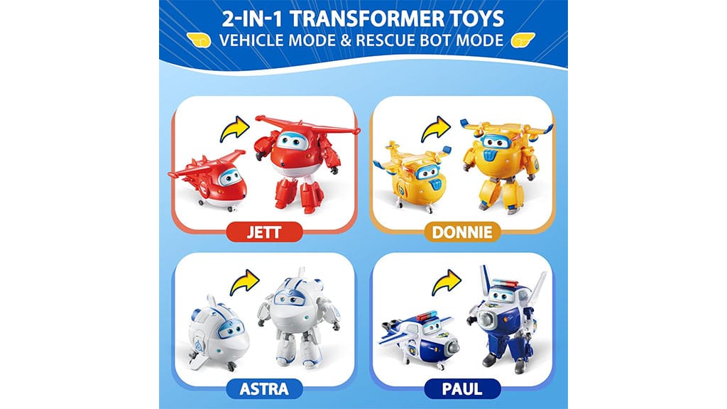 Létej s novými hračkami Super Wings!