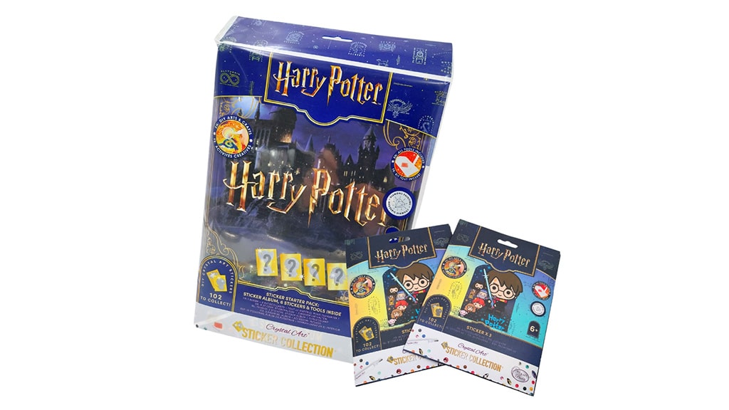 S Craft Buddy albem s nálepkami Harry Potter můžete vytvořit kouzelná umělecká díla