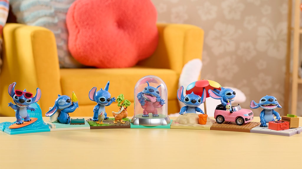 Doplňte svou ohanou figurkami Just Play Lilo a Stitch