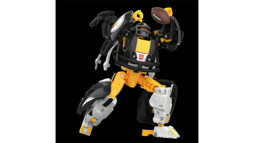Podporujte oblíbený rodinný tým s novými NFL Transformers figurkami!