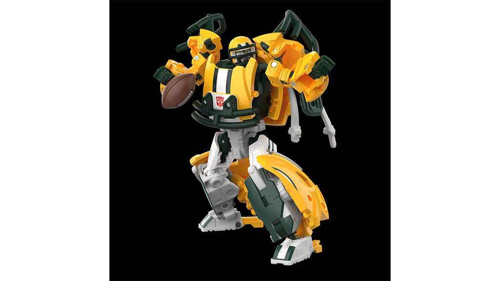 Podporujte oblíbený rodinný tým s novými NFL Transformers figurkami!