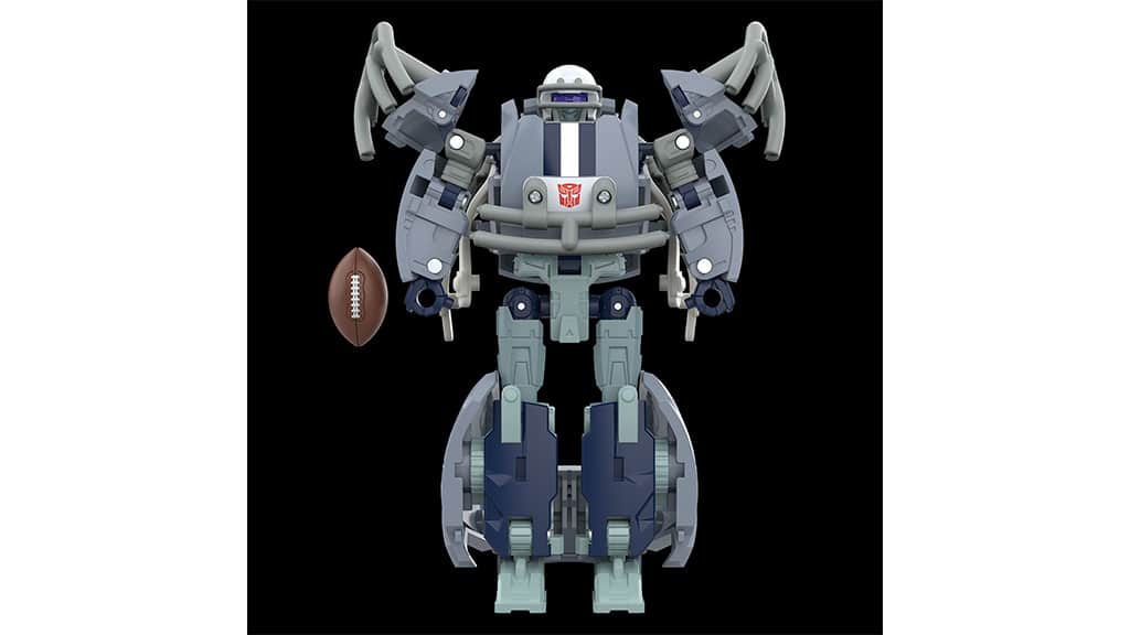 Podporujte oblíbený rodinný tým s novými NFL Transformers figurkami!