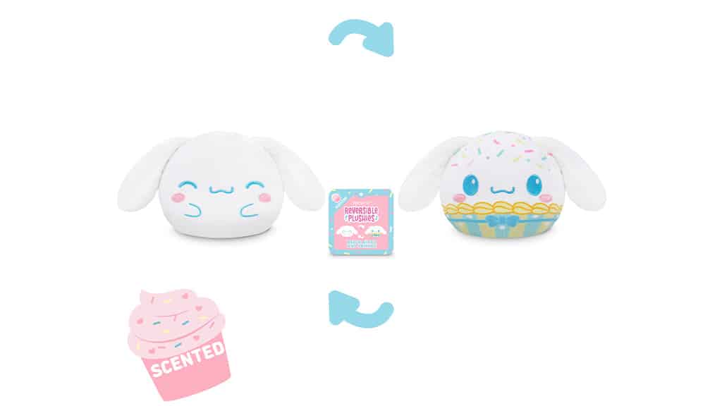 Plyšáci TeeTurtle Sanrio voňavé cupcaky jsou vyrobené s láskou.