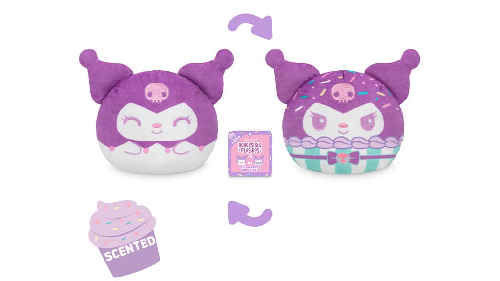 Plyšáci TeeTurtle Sanrio voňavé cupcaky jsou vyrobené s láskou.