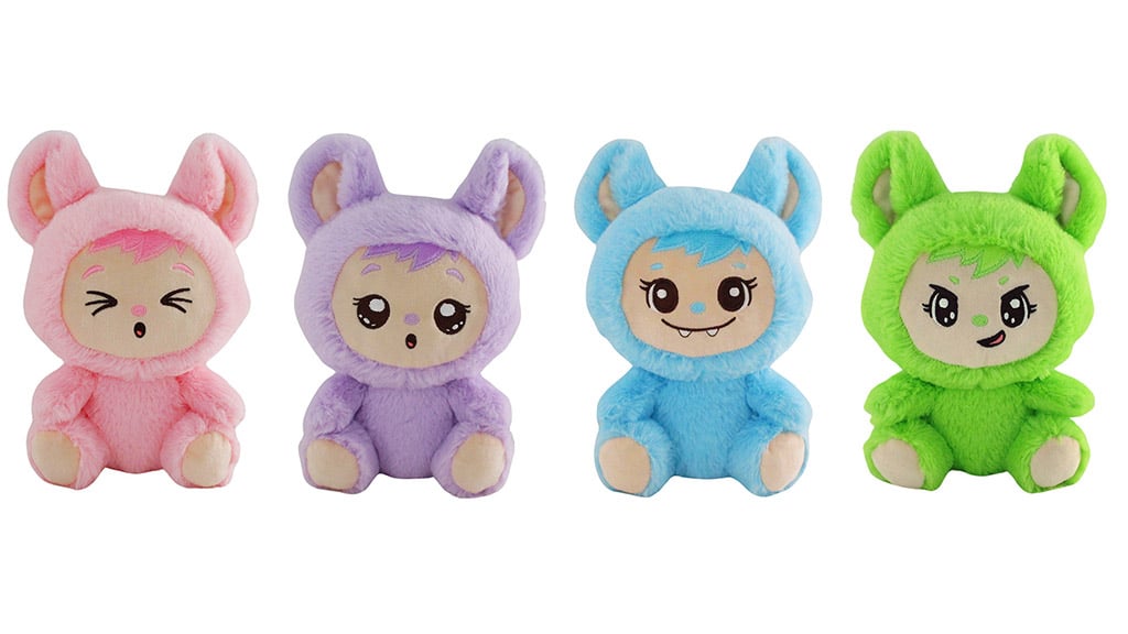 Kolekce Yoonique LaBabies přidává anime roztomilosti do dětské plyšové sbírky