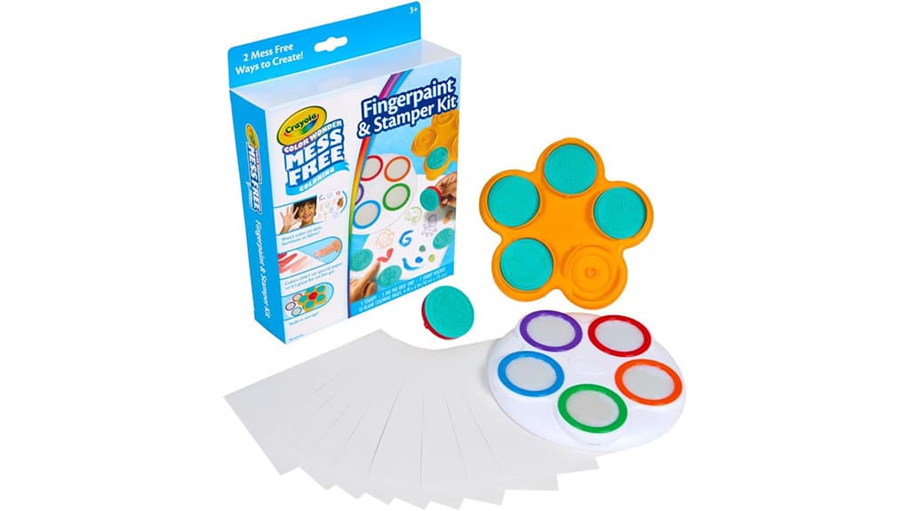 Crayola Color Wonder barvící prsty a razítkovací kreativní sada