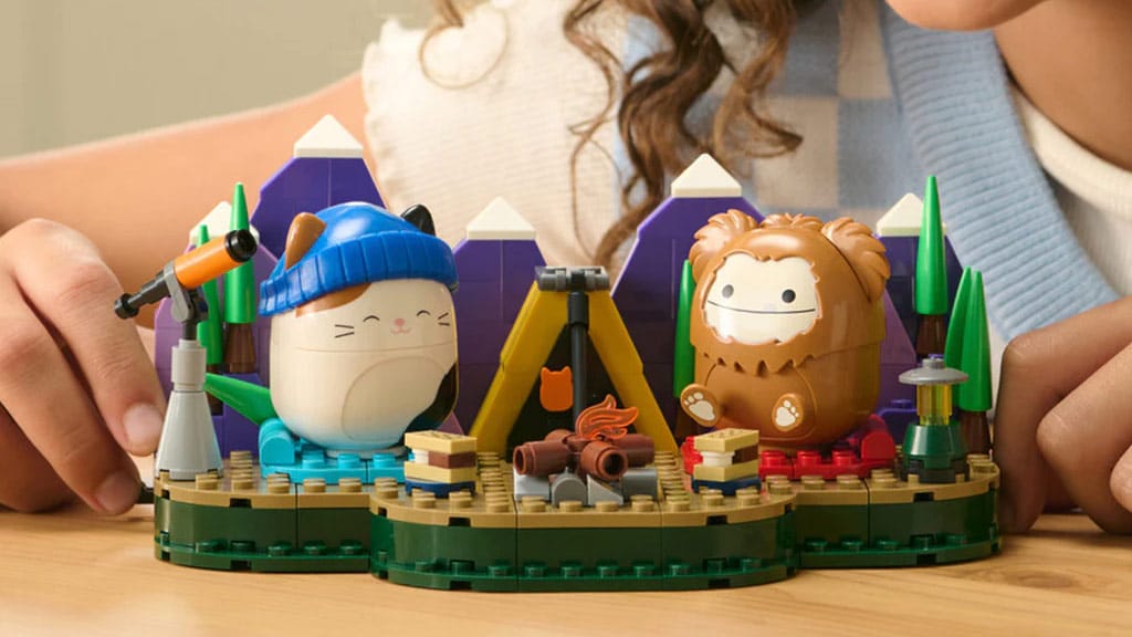 Jazwares BLDR Squishmallows Venkovní dobrodružný klub Stavebnice
