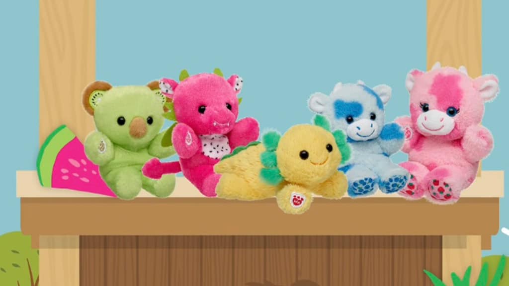 Nová kolekce Build-A-Bear je plná ovocných roztomilostí