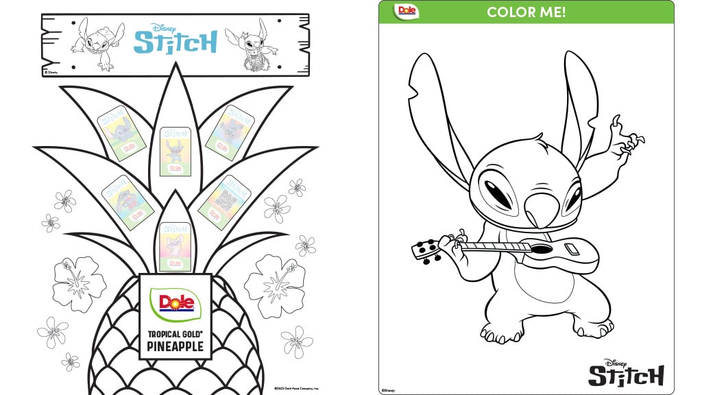Recepty Dole z Lilo a Stitch jsou dokonalé pro každou ohanu