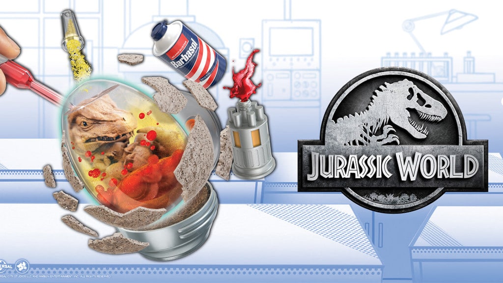 Sada MGA Entertainment Jurassic World Make It Mini je opravdu zábavný zážitek