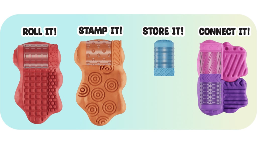 Vyzkoušejte kolekci Wonder Factory nevyvíjející se modelíny a kinetického písku