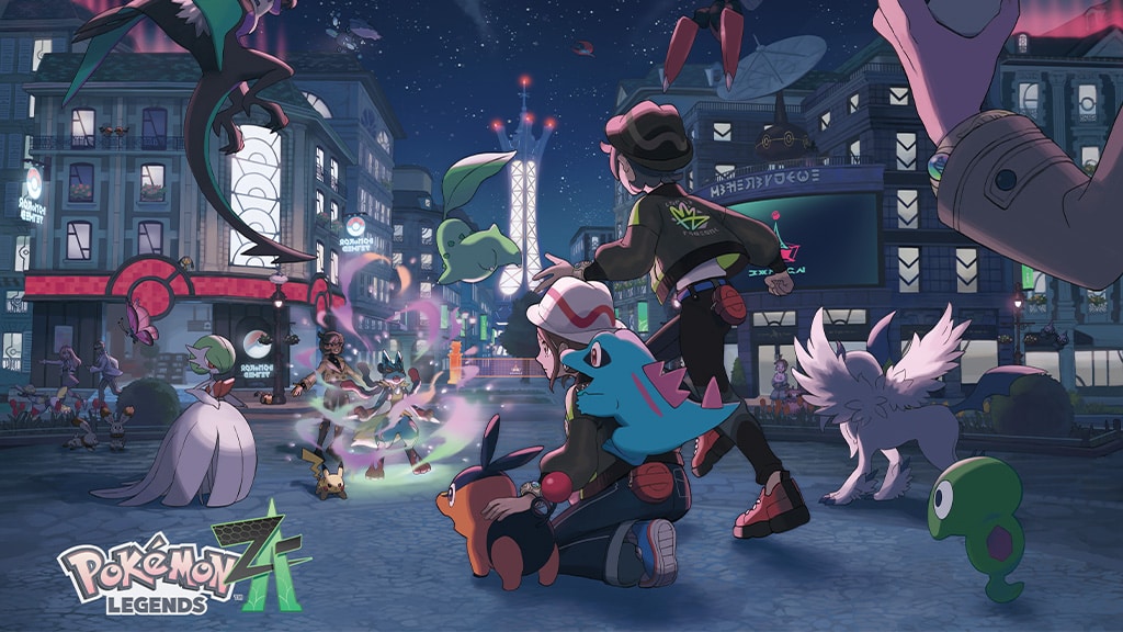 Objevte Lumiose City ve vydání Pokémon Legends: Z-A pro Switch 2!