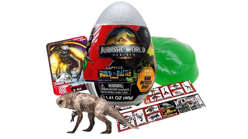 Děti si mohou vylíhnout své vlastní dinosaury s hračkami ToyMonster Jurassic World Reborn