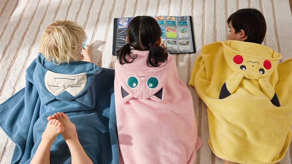 Pottery Barn Kids představuje novou kolekci Pokémon