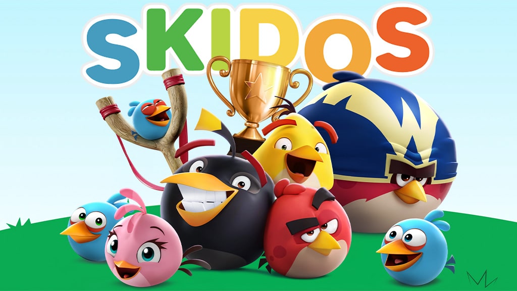 SKIDOS kombinuje vzdělávání se zábavou v mini hrách Angry Birds