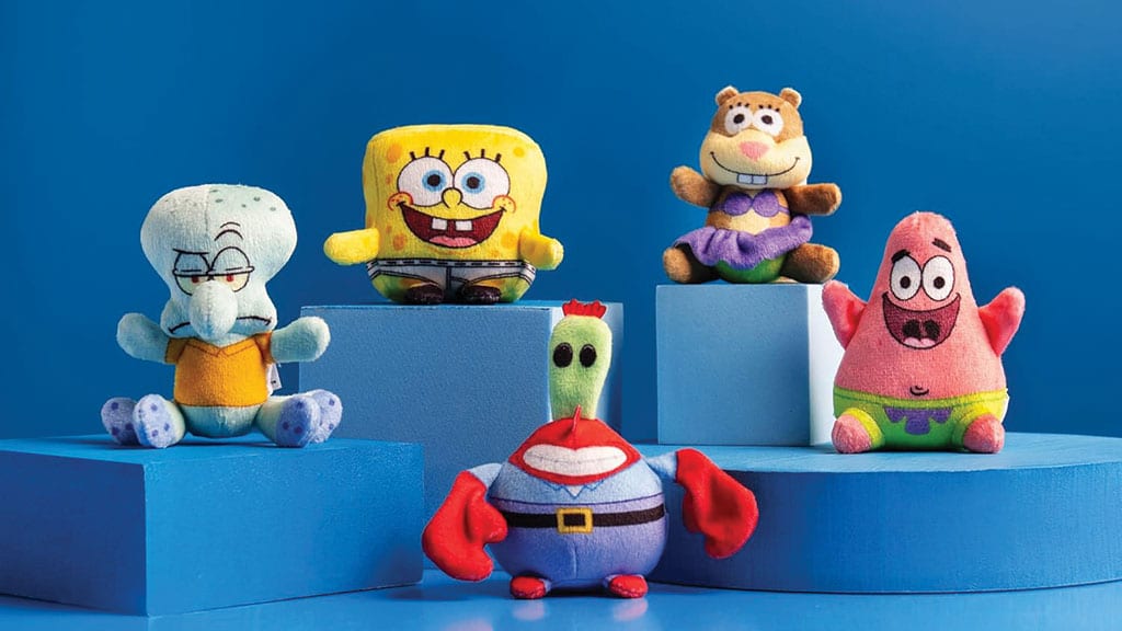 Basic Fun! Micro Teenies SpongeBob 5ks balení