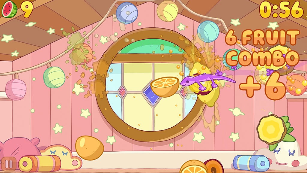 Bluey se připojuje k Fruit Ninja pro ovocnou zábavu