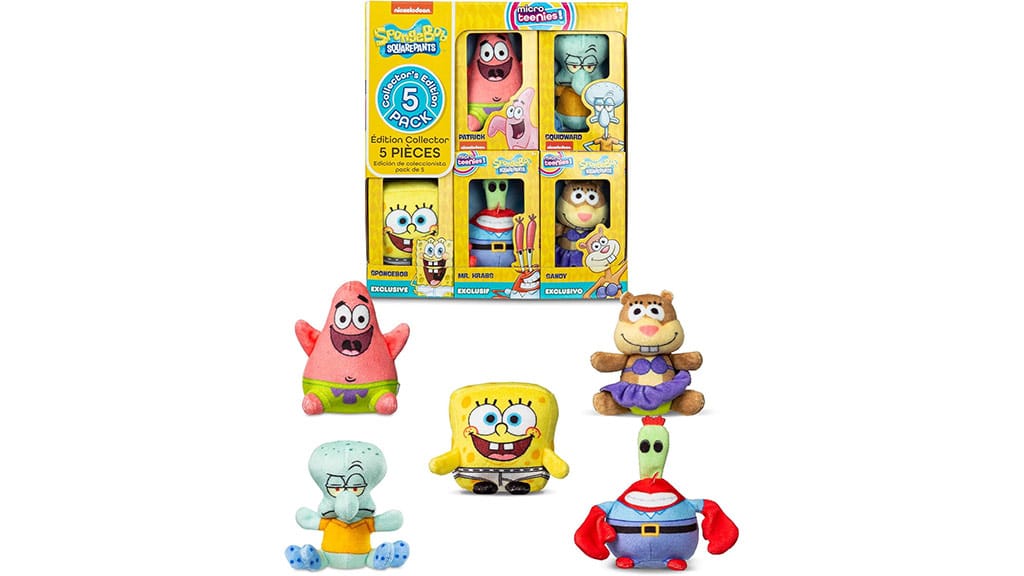 Basic Fun! Micro Teenies SpongeBob 5ks balení