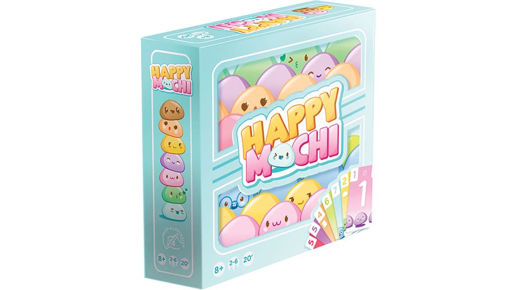 Uspokojte svou chuť na sladké s karetní hrou Asmodee Happy Mochi