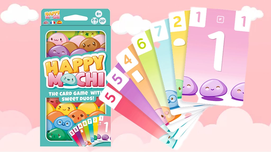 Uspokojte svou chuť na sladké s karetní hrou Asmodee Happy Mochi