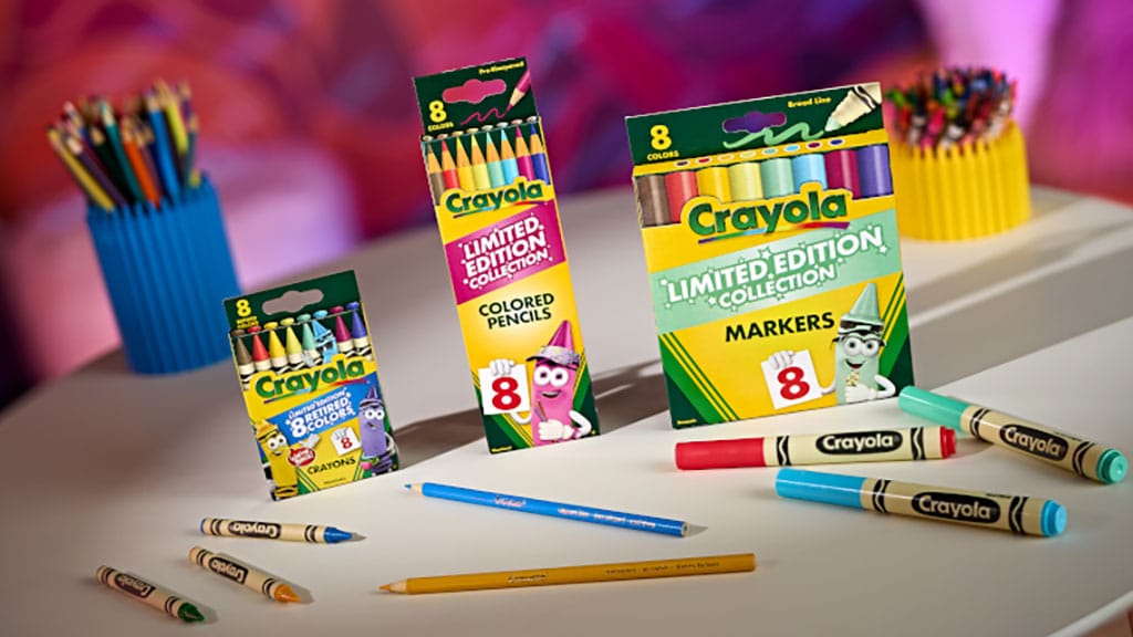 Crayola limitovaná edice kolekce