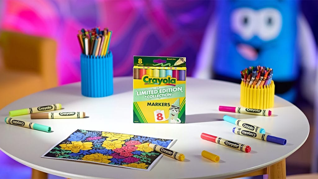 Crayola limitovaná edice kolekce