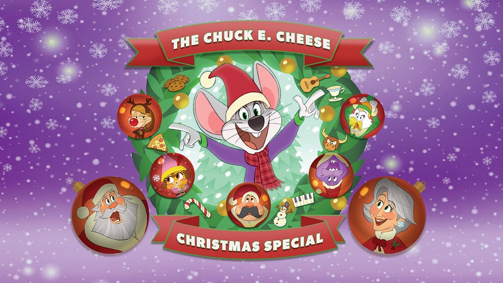 Vánoční dobrodružství Chuck E. Cheese v novém animovaném speciálu