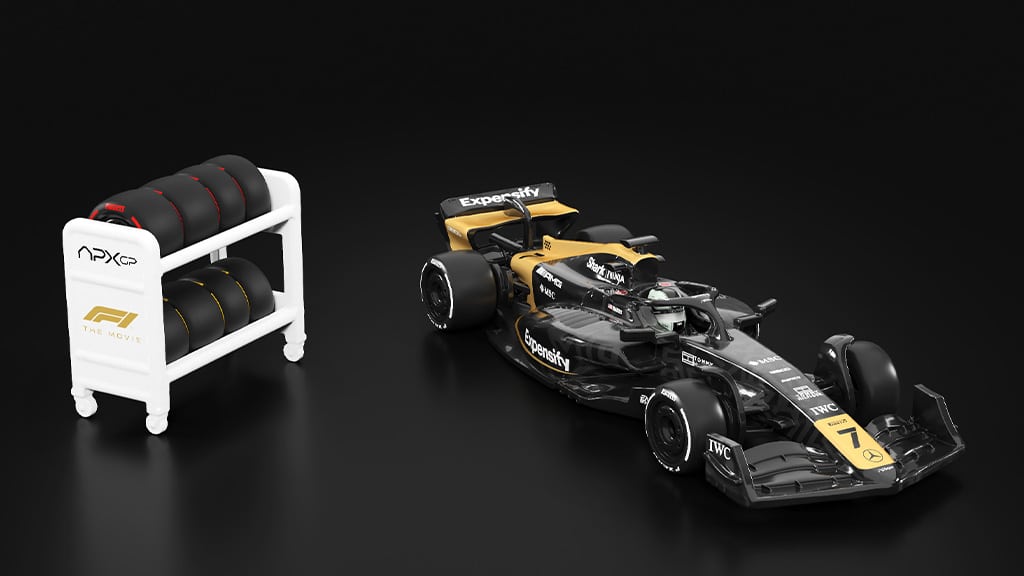 Děti mohou závodit doma s autíčkem Hot Wheels z filmu F1