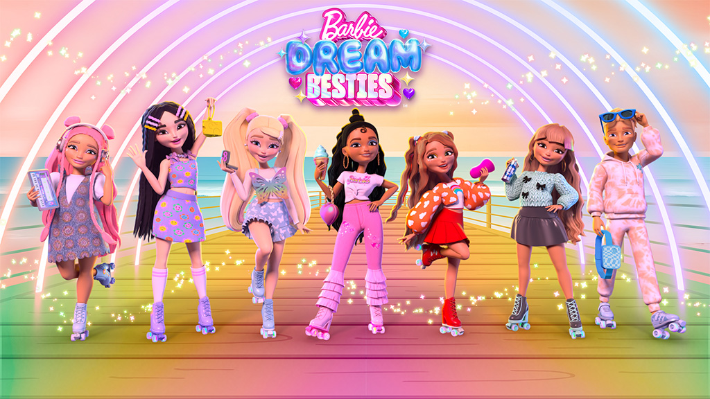 Děti mohou snít ve velkém s novými epizodami a panenkami Barbie Dream Besties