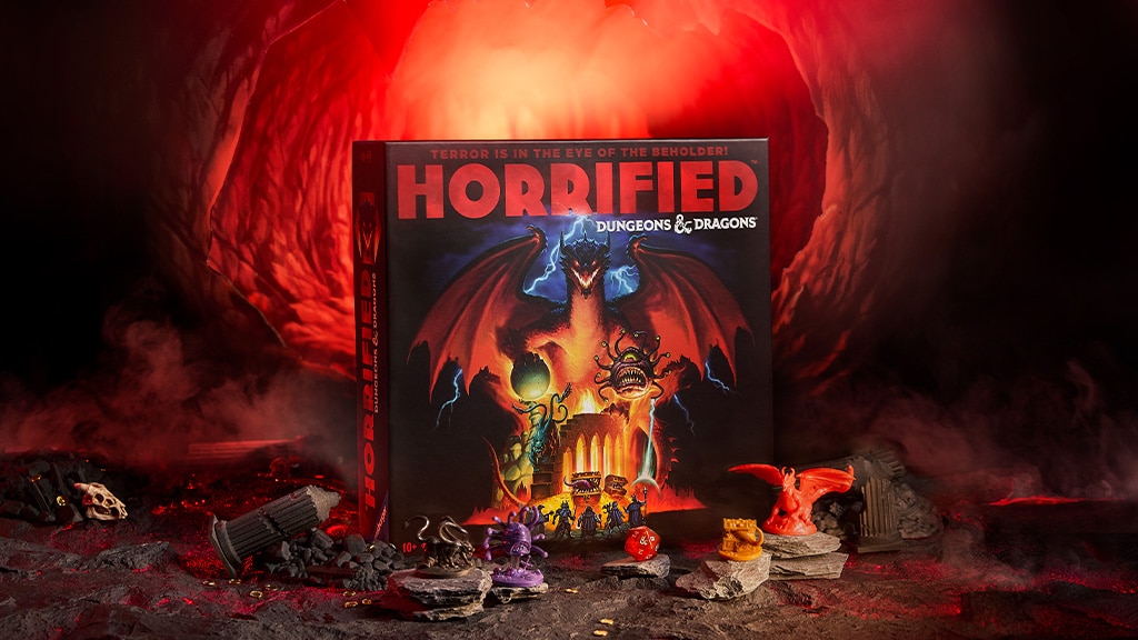 Děti mohou být hrdiny v této hře Horrified: Dungeons & Dragons