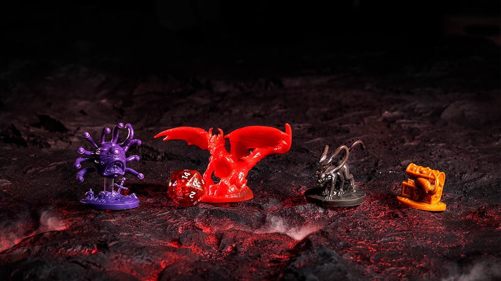 Děti mohou být hrdiny v této hře Horrified: Dungeons & Dragons