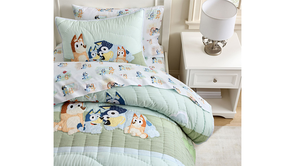 U Pottery Barn Kids se připravuje nová kolekce Bluey