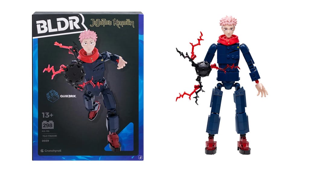 Jazwares BLDR Jujutsu Kaisen Yuji Itadori stavebnice