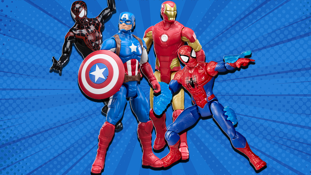Děti mohou být hrdiny s novými figurkami Avengers od Hasbro