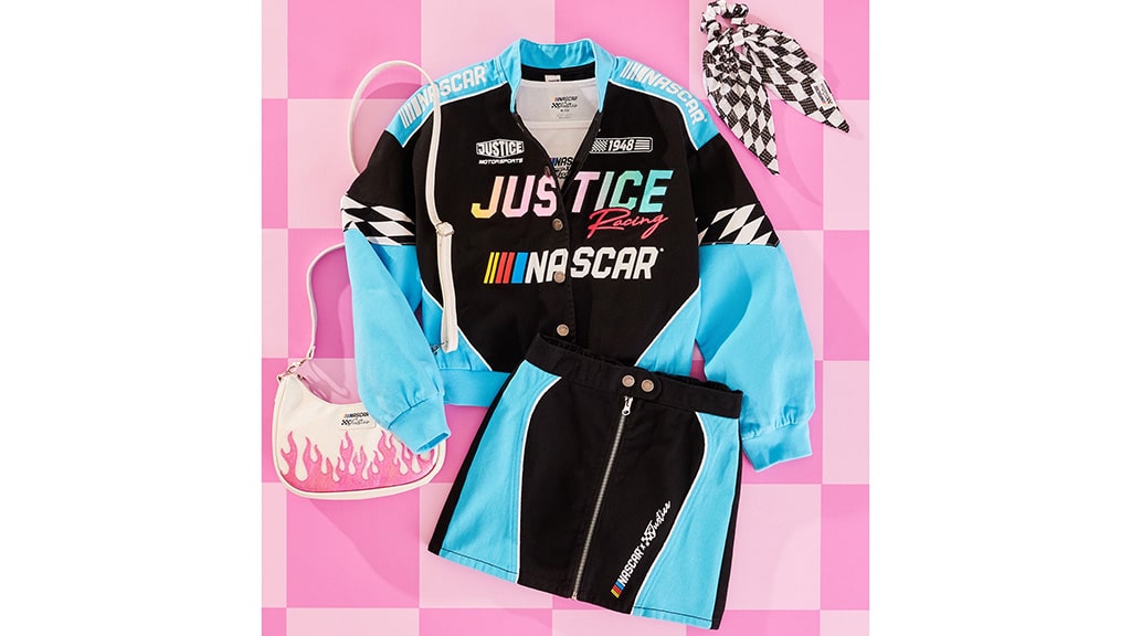 Kolekce Justice NASCAR rychle přináší módu pro teenagery