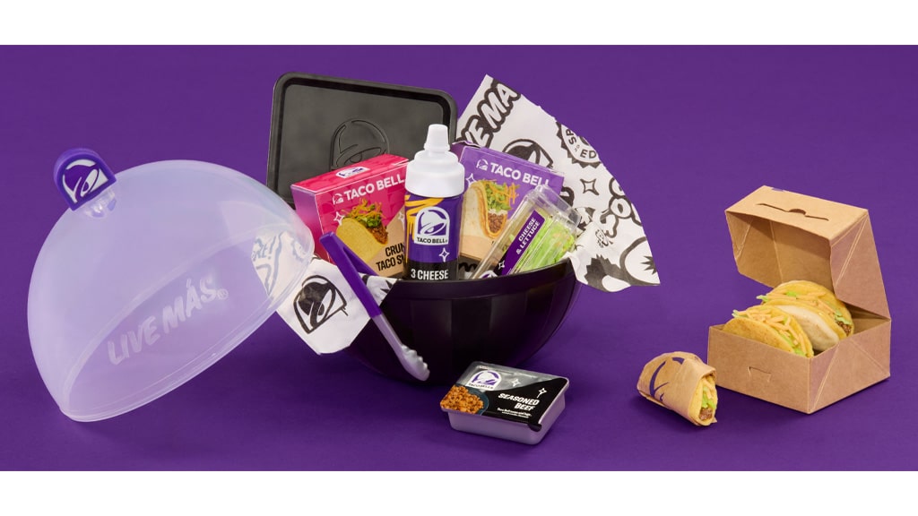 Buď kreativní s Crunchwrapy a kolekcí MGA Miniverse Make It Mini Taco Bell!