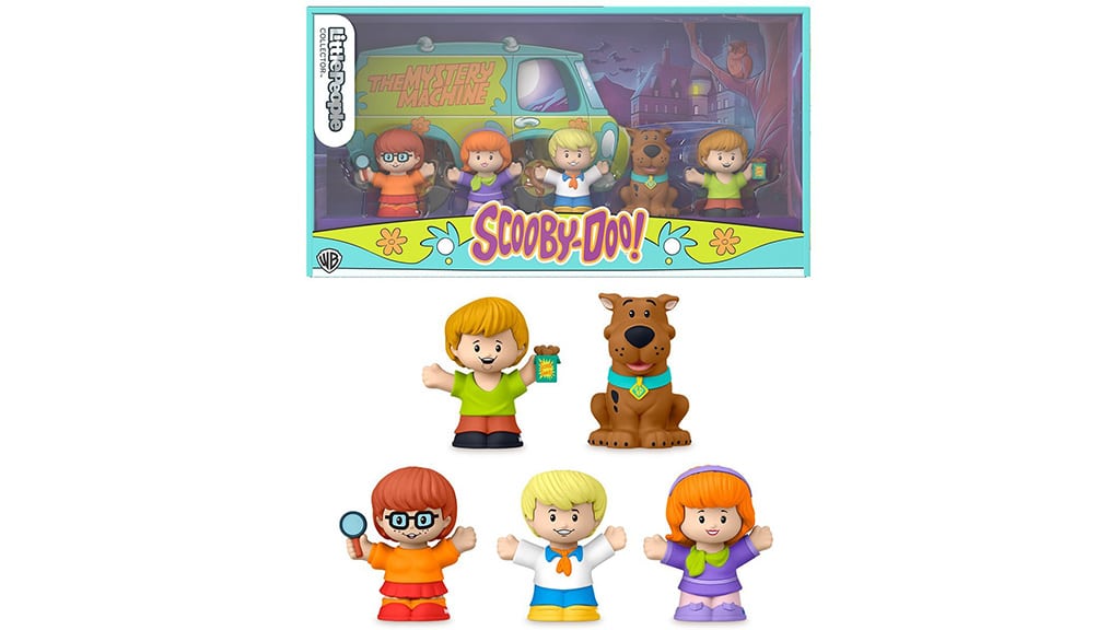 Tento sběratelský set Fisher-Price Scooby-Doo Little People je super skvělý