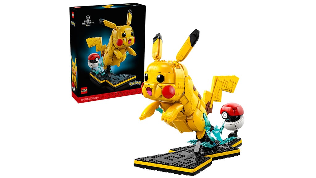 LEGO představilo nové Pokémon hry