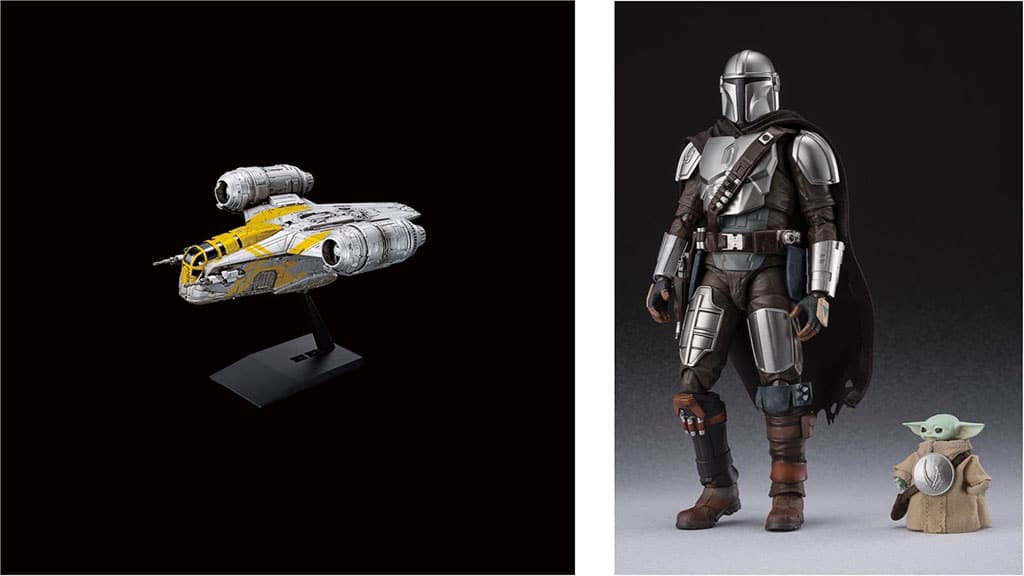Děti budou nadšené z nových hraček Star Wars Mandalorian a Grogu