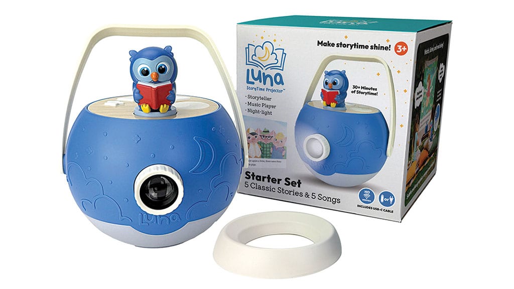Projektor Luna StoryTime brzy bude obsahovat také postavy z Disney a Pixar