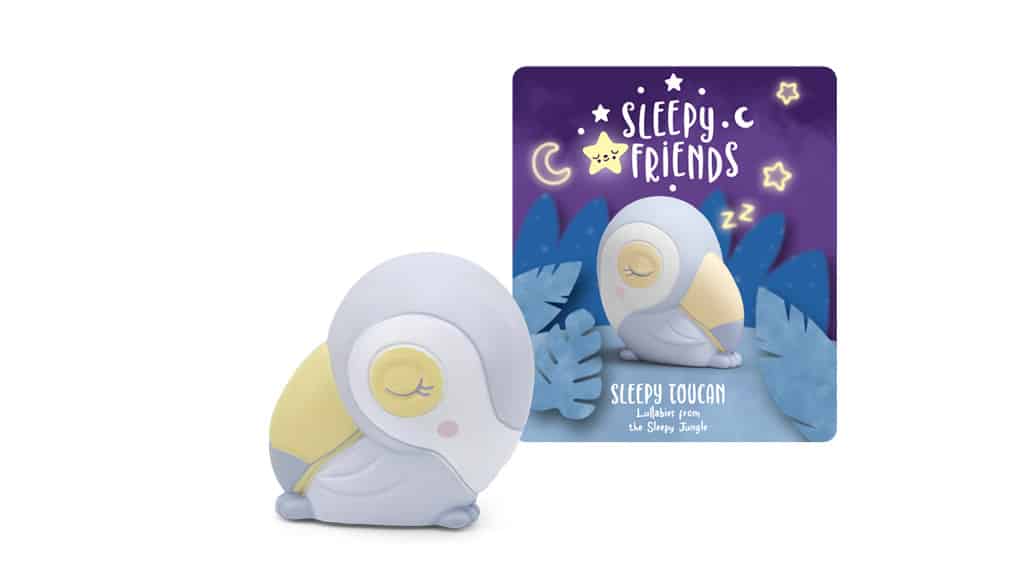 Tyto interaktivní hračky z kolekce Sleepy Jungle vytvářejí uklidňující atmosféru při usínání