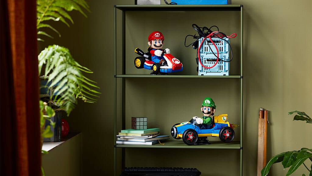 Na závodní dráhu s novým LEGO Super Mario: Mario Kart Luigi setem!