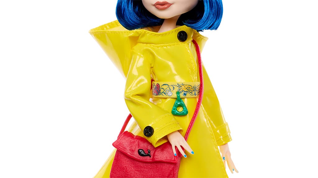 Monster High Coraline Skullector panenka je roztomilá jako knoflík.