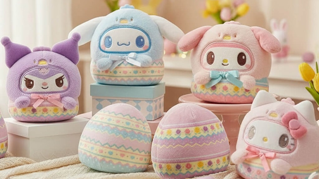 Kifordítható plyšáci Hello Kitty a TeeTurtle a svých přátel jsou úžasní.