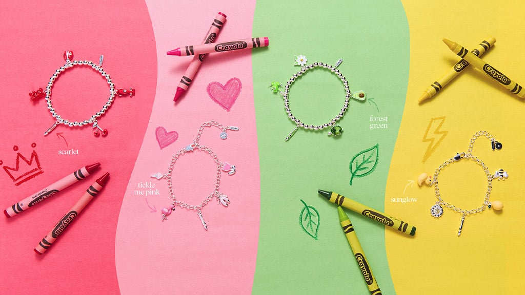 Ukažte své pravé barvy s náramky Alex and Ani Crayola!
