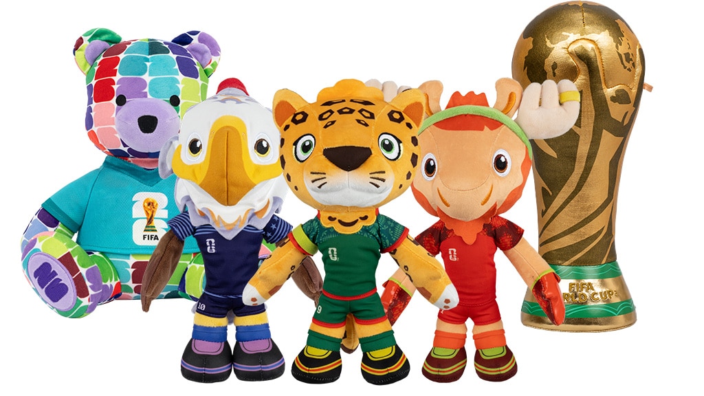 Jazwares FIFA 2026 MS Squishmallows plyšové figurky jsou opravdu skvělé