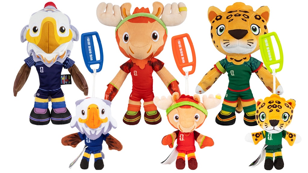 Jazwares FIFA 2026 MS Squishmallows plyšové figurky jsou opravdu skvělé